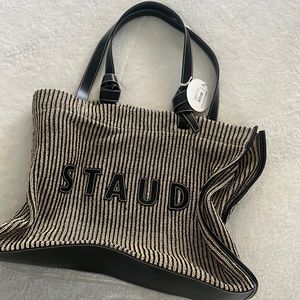 Cleo Stripe Tote Bag
STAUD